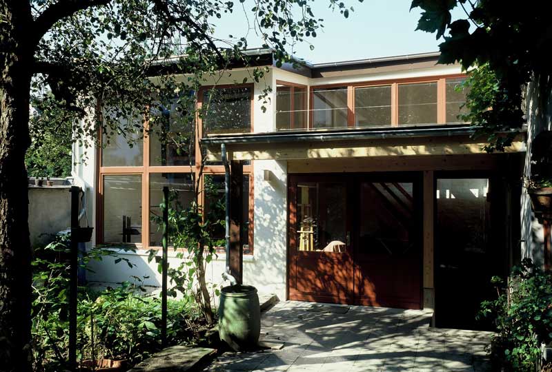 Umbau eines Lagers zu einem Atelier, D&uuml;sseldorf-Eller, Architekt Guido Kammerichs, D&uuml;sseldorf